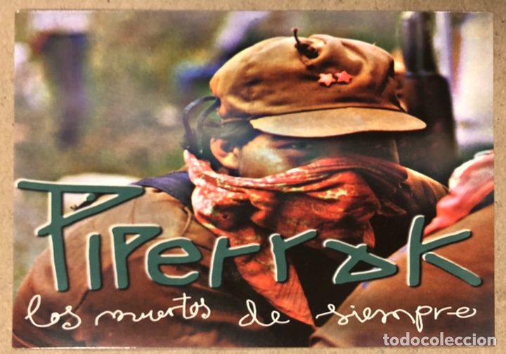 Fotos de Cantantes: PIPERRAK &ldquo;LOS MUERTOS DE SIEMPRE&rdquo; (1995). POSTAL SIN CIRCULAR PROMOCIONAL DISCOS SUICIDAS