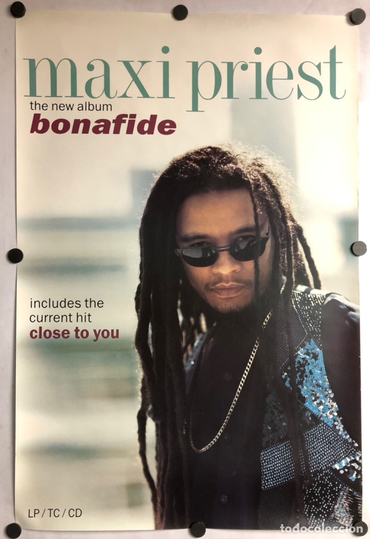 Photos de Chanteurs et Chanteuses: MAXI PRIDE &ldquo;BONAFIDE&rdquo; (1990). CARTEL PROMOCIONAL DEL &Aacute;LBUM.