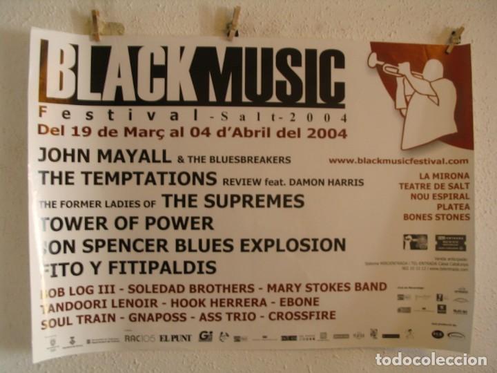 Photos of Singers: JON SPENCER MAYALL TEMPTATIONS CARTEL ORIGINAL SALT GIRA 2004 TOUR 69x98