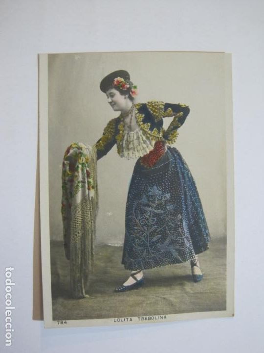 Fotos de cantantes: LOLITA TREBOLINA-REVERSO SIN DIVIDIR-FOTOGRAFICA-POSTAL ANTIGUA-(75.858)