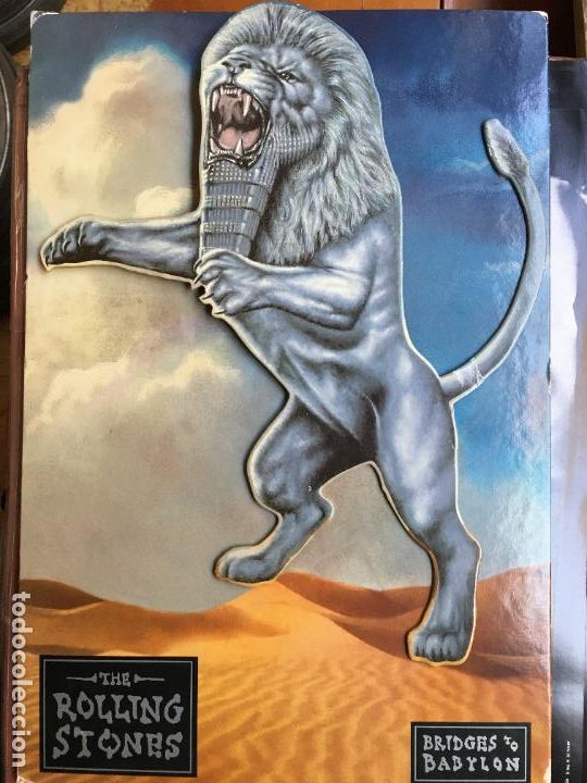 Fotos de Cantantes: The rolling stones bridges of babylon display promocional original antiguo 1997 MUY BUEN ESTADO