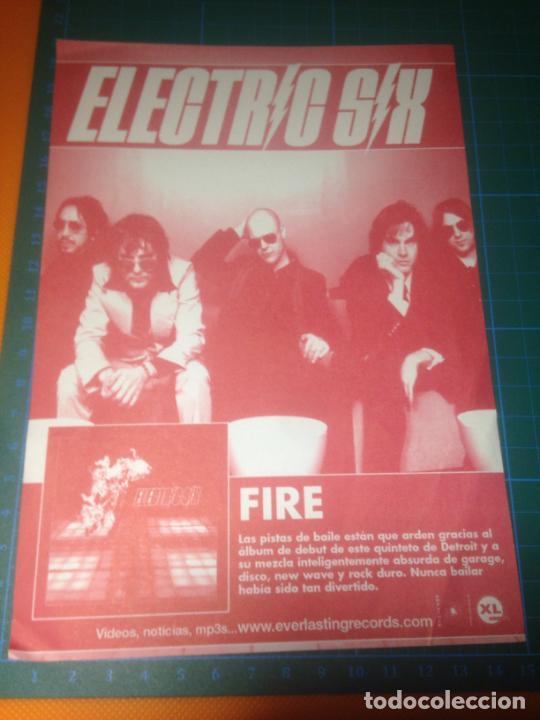 Photos of Singers: ELECTRIC SIX , FIRE - WHIRLWIND HEAT , DO RABBITS WONDER ? - HOJA PROMO