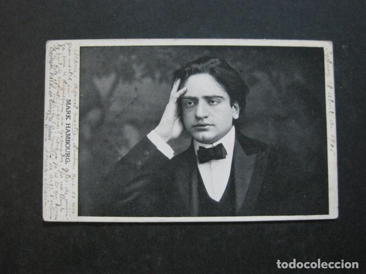 Fotos de cantantes: MARK HAMBOURG-PIANISTA-POSTAL ANTIGUA-(76.083)