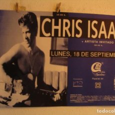 Fotos de Cantantes: CHRIS ISAAK CARTEL ORIGINAL BARCELONA 1995 GIRA FOREVER BLUE TOUR 69X98