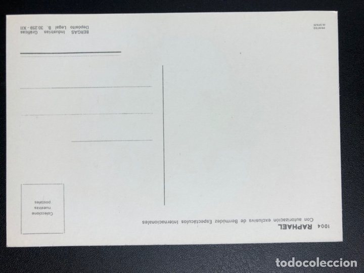 Fotos de cantantes: Tarjeta postal de Raphael - Foto 2