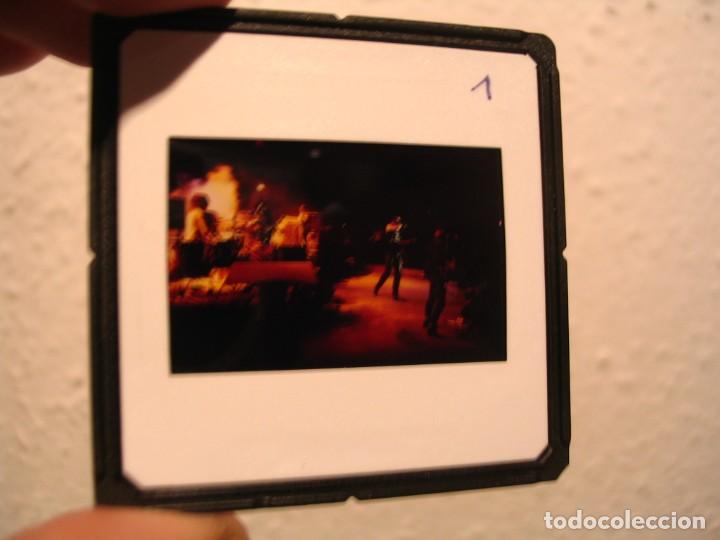 Fotos de Cantantes: LOQUILLO Y LOS TROGLODITAS GENUINA DIAPOSITIVA HOSPITALET 1993 GIRA H. 3