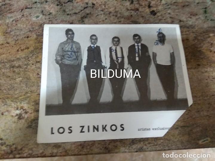 Photos of Singers: LOS ZINKOS POSTAL PROMOCIONAL A&Ntilde;OS 60