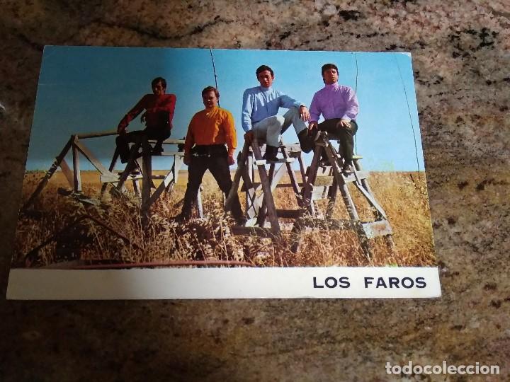 Photos of Singers: LOS FAROS POSTAL DISCOGRAFICA PROMOCIONAL / UNA EXCLUSIVA EN DISCOS NOVOLA