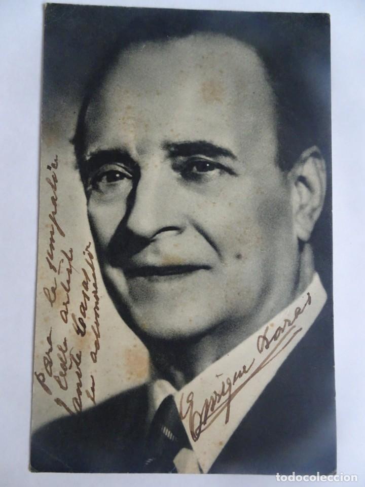 Photos of Singers: POSTAL DE ENRIQUE DAR&Aacute;S, AUTOGRAFIADA, VER FOTOS