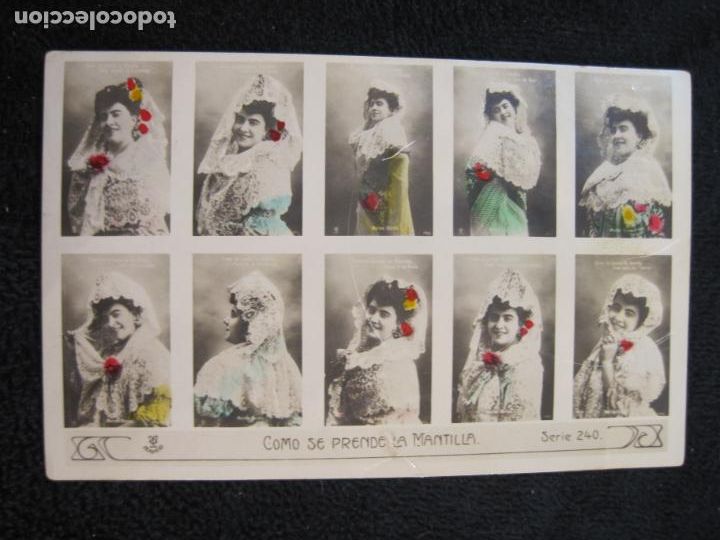 Fotos von Musikern: MARINA GURINA-COMO SE PRENDE LA MANTILLA-FOTOGRAFICA-POSTAL ANTIGUA-VER FOTOS-(77.848)