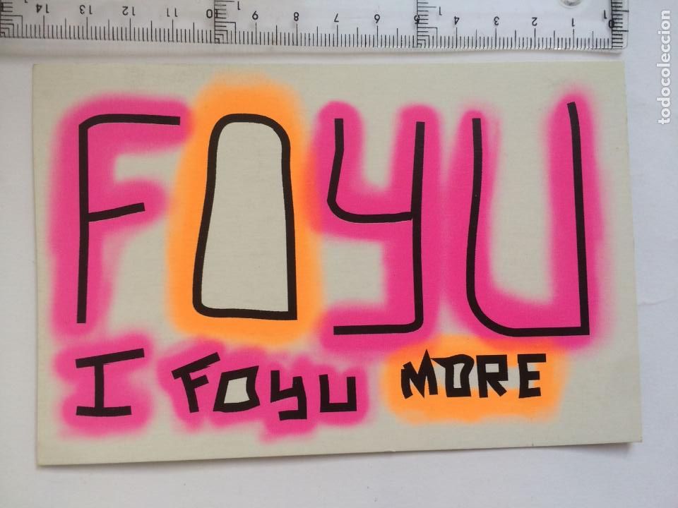 Fotos de Cantantes: FOYU - I FOYU MORE - DEPENDE - TARJETA POSTAL PROMO