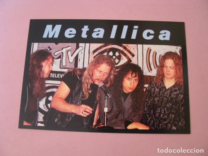 Fotos de Cantantes: POSTAL DE METALLICA. HEROES PUBLISHING.