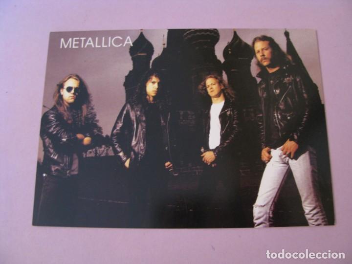 Fotos de Cantantes: POSTAL DE METALLICA. IMAGEN METALLICA EN MOSCU.