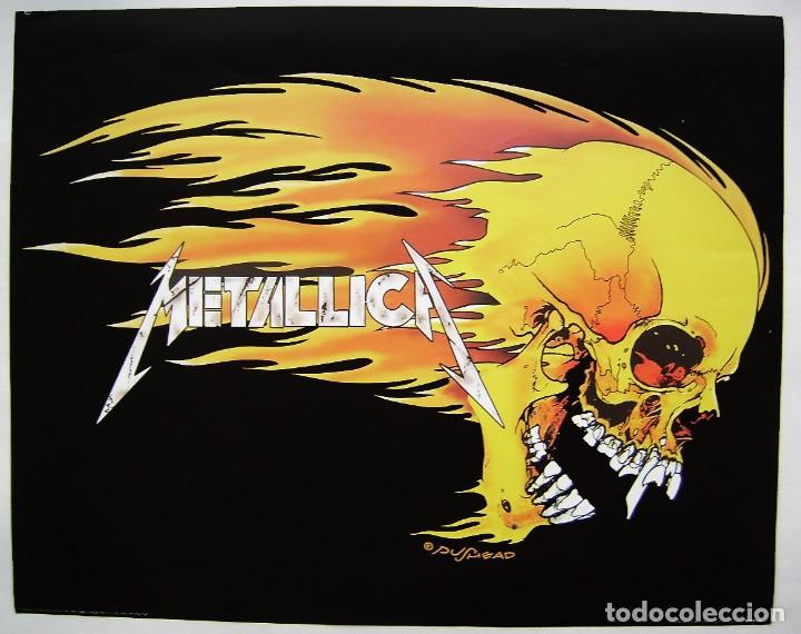 Fotos de Cantantes: METALLICA. P&Oacute;STER 40,5 X 51,5 cms.