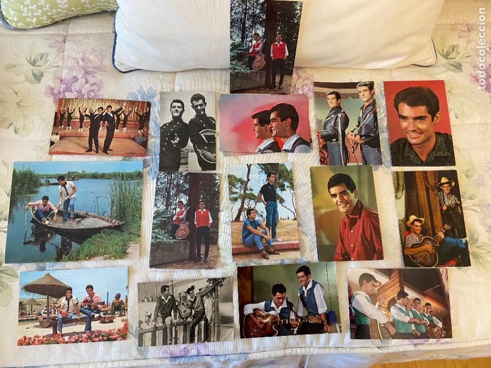 Fotos de Cantantes: DUO DINAMICO 16 POSTALES DE EPOCA BUEN ESTADO