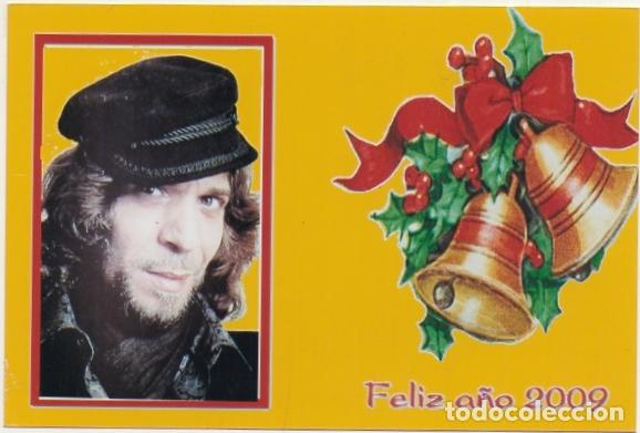 Fotos de Cantantes: FOTOGRAFIA DE CAMARON DE LA ISLA. FELIZ A&Ntilde;O 2009. 15X10 CM. MUY BUEN ESTADO FOTFLA-043