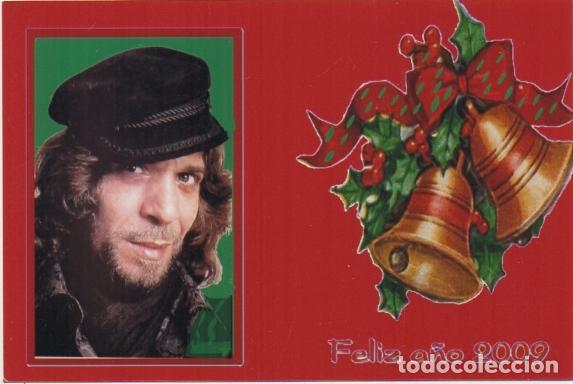 Fotos de Cantantes: FOTOGRAFIA DE CAMARON DE LA ISLA. FELIZ A&Ntilde;O 2009. 15X10 CM. MUY BUEN ESTADO FOTFLA-044,2