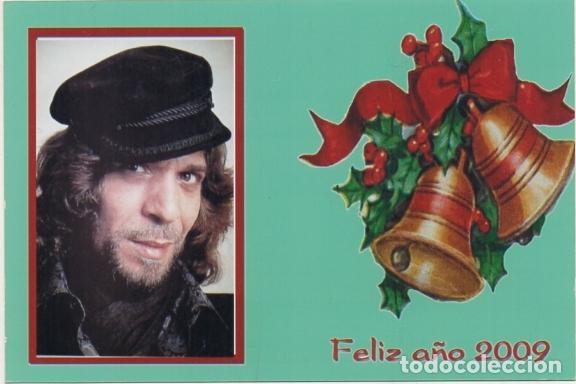 Fotos de Cantantes: FOTOGRAFIA DE CAMARON DE LA ISLA. FELIZ A&Ntilde;O 2009. 15X10 CM. MUY BUEN ESTADO FOTFLA-045,2