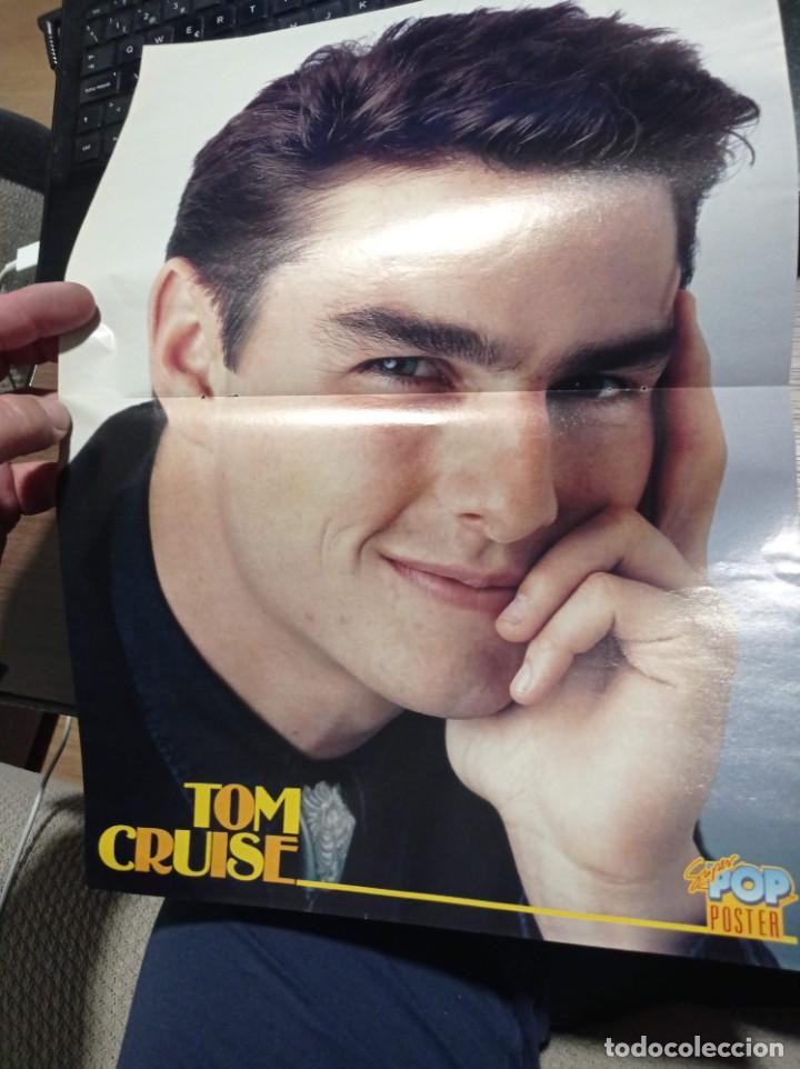 Fotos de Cantantes: DOBLE P&Oacute;STER DE 2 P&Aacute;GINAS REVISTA S&Uacute;PER POP (A&Ntilde;OS 90) TOM CRUISE Y BROS 41X29