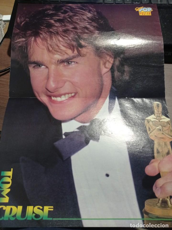 Fotos de Cantantes: DOBLE P&Oacute;STER DE 2 P&Aacute;GINAS REVISTA S&Uacute;PER POP (A&Ntilde;OS 90) TOM CRUISE Y BIG FUN 41X29