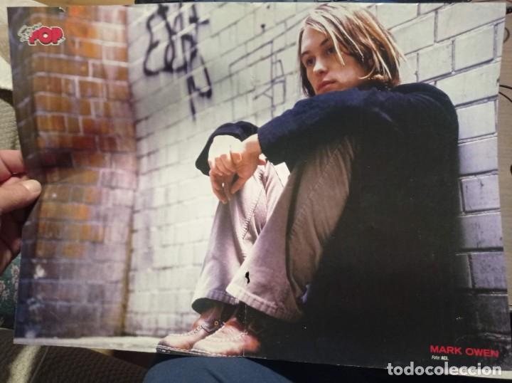Fotos de Cantantes: DOBLE P&Oacute;STER DE 2 P&Aacute;GINAS REVISTA S&Uacute;PER POP (A&Ntilde;OS 90) MARK OWEN Y NICK CARTER 41X29