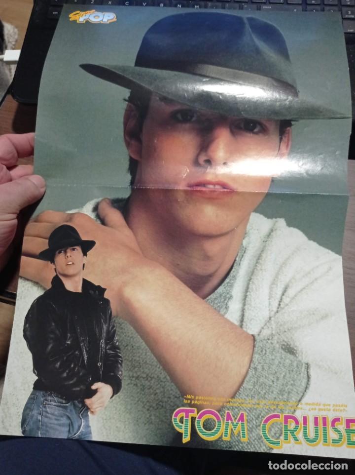 Fotos de Cantantes: DOBLE P&Oacute;STER DE 2 P&Aacute;GINAS REVISTA S&Uacute;PER POP (A&Ntilde;OS 90) TOM CRUISE 41X29