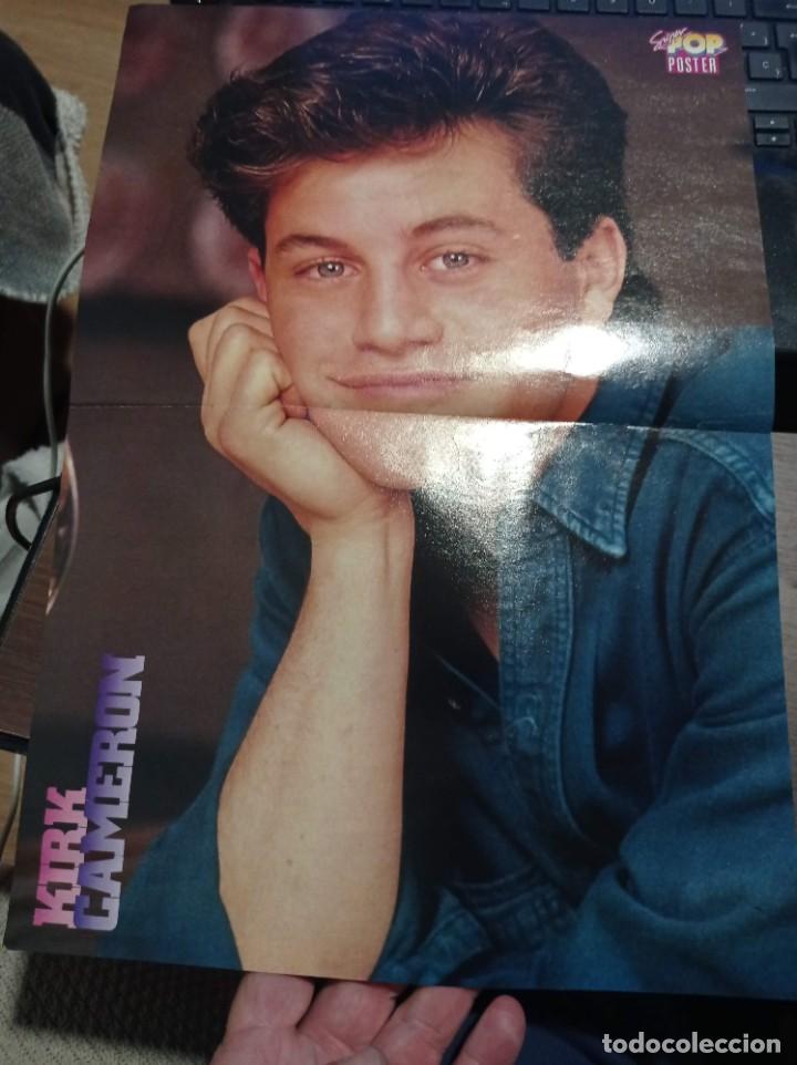 Fotos de Cantantes: DOBLE P&Oacute;STER DE 2 P&Aacute;GINAS REVISTA S&Uacute;PER POP (A&Ntilde;OS 90) KIRK CAMERON Y BIG FUN 41X29