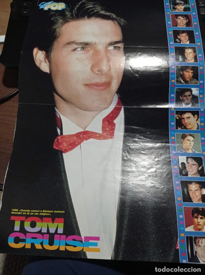Fotos de Cantantes: DOBLE P&Oacute;STER DE 2 P&Aacute;GINAS REVISTA S&Uacute;PER POP (A&Ntilde;OS 90) TOM CRUISE Y BROS 41X29