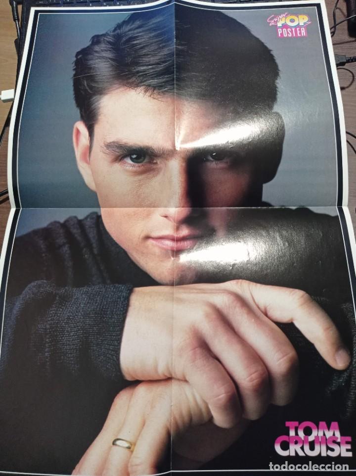 Fotos de Cantantes: DOBLE P&Oacute;STER DE 2 P&Aacute;GINAS REVISTA S&Uacute;PER POP (A&Ntilde;OS 90)TOM CRUISE Y NEW KIDS ON THE BLOCK 57 x 39