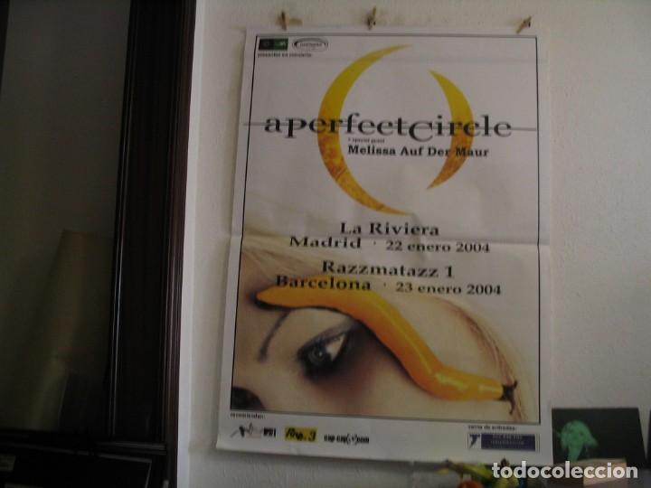 Photos de Chanteurs et Chanteuses: A PERFECT CIRCLE TOOL CARTEL ORIGINAL GIRA TOUR 2004 ESPA&Ntilde;A 140X100