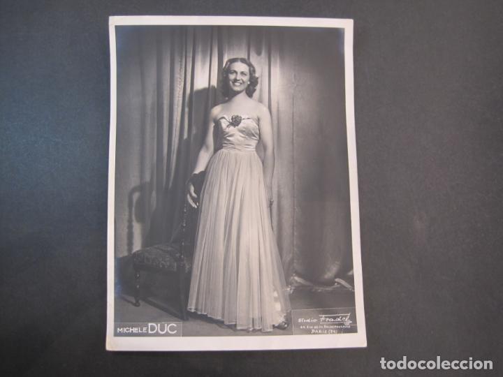 Photos de Chanteurs et Chanteuses: MICHELE DUC-STUDIO FRADES-FOTOGRAFIA ANTIGUA-VER FOTOS-(K-2254)