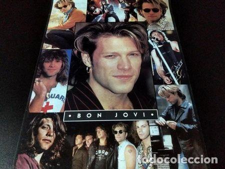 Fotos de cantantes: poster bon jovi 34 x 24 r016