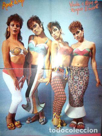 Fotos de Cantantes: viuda e hijas de roque enroll poster 54 x 42