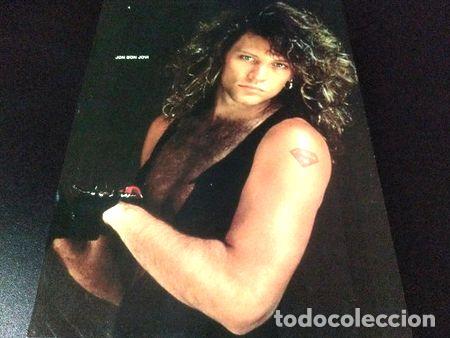Fotos de cantantes: bj184 bon jovi doble faz mini poster pinup 28 x 21