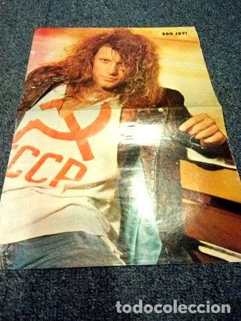 Fotos de cantantes: poster bon jovi revista generacion x