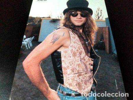 Fotos de cantantes: bj135 jon bon jovi mini poster pinup 28 x 21