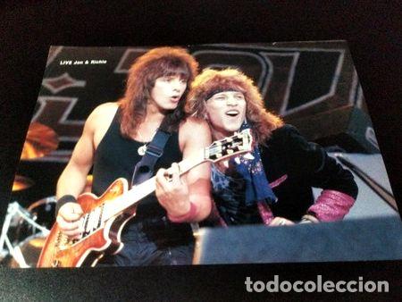 Fotos de cantantes: bj225 bon jovi doble faz mini poster pinup 28 x 21
