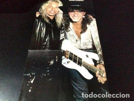Fotos de cantantes: poster bon jovi motley crue poison 57 x 28 r085