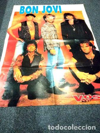 Fotos de cantantes: poster bon jovi de revista vos