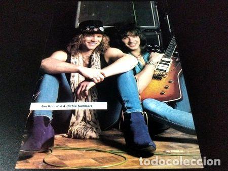 Fotos de cantantes: bj159 jon bon jovi richie sambora mini poster 28 x 20