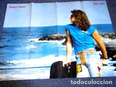 Fotos de cantantes: poster triple gigante bon jovi motley crue steve vai