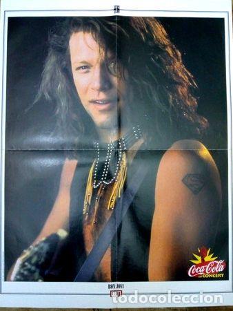 Fotos de cantantes: poster de bon jovi revista gente ps