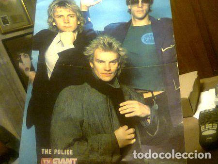 Fotos de Cantantes: antiguo poster the police revista tv week rock 80 kxz