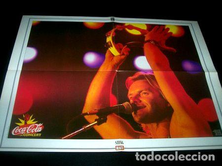 Fotos de Cantantes: poster sting the police 56 x 43 h100