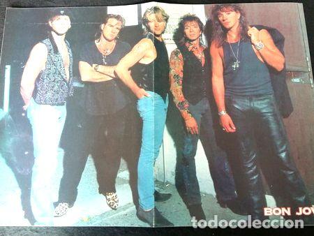 Fotos de cantantes: poster bon jovi doble faz 40 x 28 l015
