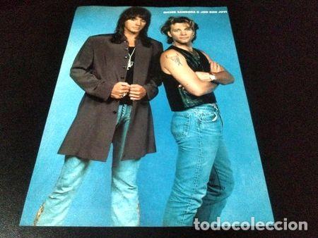 Fotos de cantantes: bj222 jon bon jovi richie sambora mini poster 28 x 21