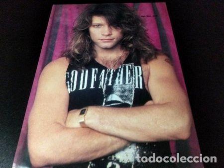 Fotos de cantantes: bj202 jon bon jovi mini poster pinup 28 x 21