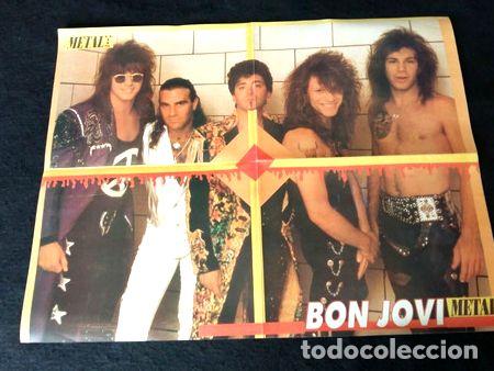 Fotos de cantantes: poster bon jovi 55 x 43 m003