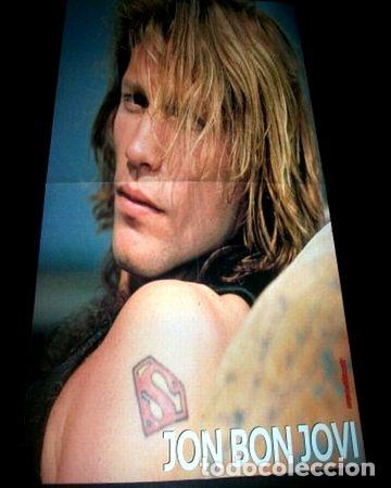 Fotos de cantantes: poster jon bon jovi wayne getzky 49 x 40 b073