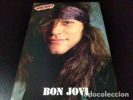 Fotos de cantantes: bj112 jon bon jovi mini poster pinup 28 x 21